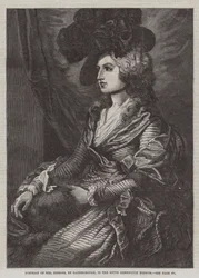 Retrato de la Sra. Siddons, en el Museo de South Kensington